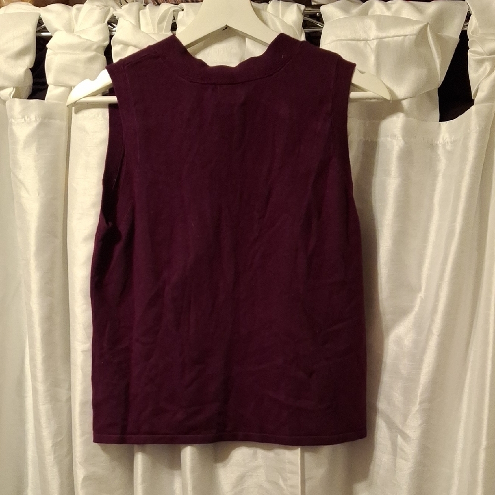 Apt. 9 Deep Purple Sweater Vest XLP - Picture 5 of 8